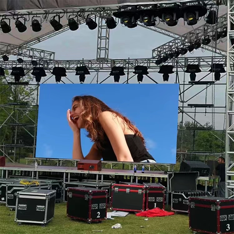 High Resolution 500x500 Indoor and Outdoor Stage LED Display Cabinet with IP65 Rating
