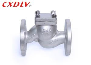 Quality Water Meter Stainless Stee Lift Check Valve Flange Connection PN16 wholesale