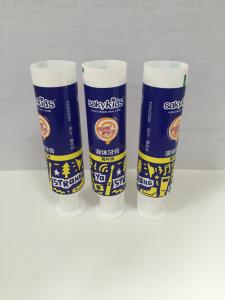 Quality Plastic Laminated Barrier Round Toothpaste Tube Packaging With Offset Printing wholesale