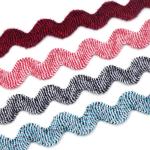 Multi Colors Zig Zag Rick Rack Trim For Clothes Decoration