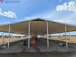 Light Steel Frame Shed , Steel Structure Sow House Pig Farm Equipment