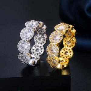Quality Fashion Inlaid Crystal CZ Ring For Women Hip Hop Animal CZ Stone Finger Rings Party Jewelry wholesale