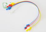 Colorful 33cm Disposable Plastic Dental Napkin Clips