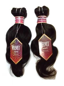 Quality Body Wave Non Remy Indian Human Hair Extension 18&quot; 24&quot; Length No Shedding wholesale
