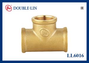 Quality Female X Female X Female Tee 2&quot; Brass Threaded Fittings wholesale
