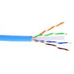 UTP RJ45 1000ft Cat 6 Flat Ethernet Cable White Color For Computer