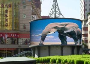 Quality Large Curved SMD3535 P6 Outdoor Digital Advertising Screens wholesale
