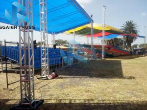Quality Bleachers seating demountable grandstand with guardrail for 3sides for renting company wholesale