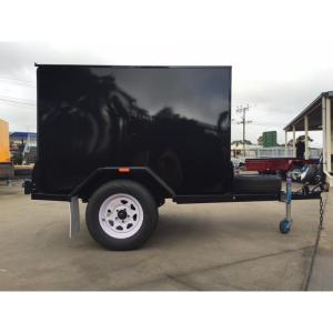 Quality Single Axle 7 X 5 Enclosed Trailer Furniture Vans Trailer For Camper / Moving wholesale