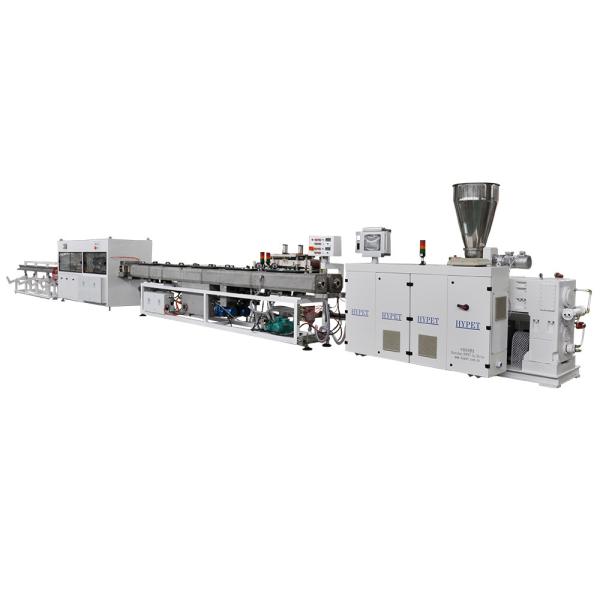 Tube Extrusion Machine / Electric PVC Pipe Making Machine With Twin Screw