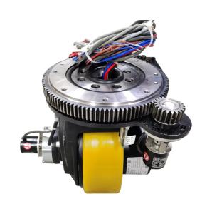 Quality Brushless Rueda Grua Warehouse AGV Drive Wheel Assemblies Delivery Robot Swivel Casters wholesale