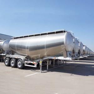 Quality Aluminum Alloy V Type Lime Powder 25CBM Dry Bulk Cargo Trailer wholesale