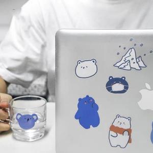 Quality BPA Free Vinyl Bopp Printed Adhesive Sticker Labels For Laptop wholesale
