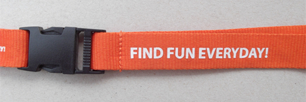 Corporate logo polyester id card lanyards