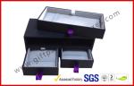 Embossed Stylish Jewelry Apparel Gift Boxes , Rigid Gift Boxes with Lids