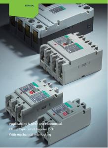 China SM1 MCB Circuit Breaker Electrical Distribution Medium Voltage Breaker on sale