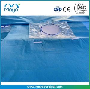 Quality 3ply Nonwoven Material Surgical Cesarean Delivery Drapes With Collection Pouch wholesale