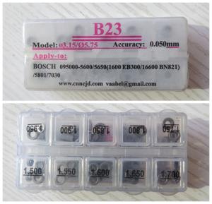 Quality DENSO common rail injector repair shims wholesale