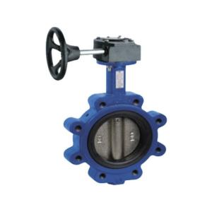 Quality Stainless Steel Wafer Butterfly Valve Fluorine Rubber Ring Manual Handle Butterfly Valve wholesale