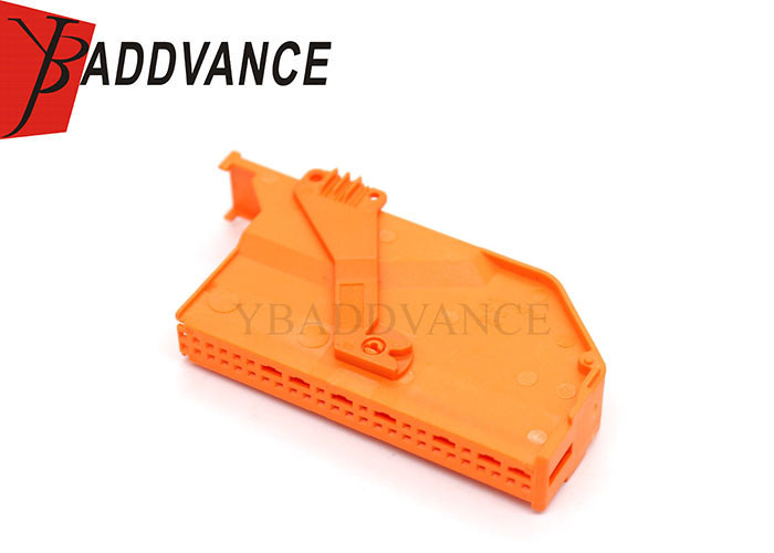 AMP 50 Pin Female TE Connectivity Orange Electric Plug Cover For Connector