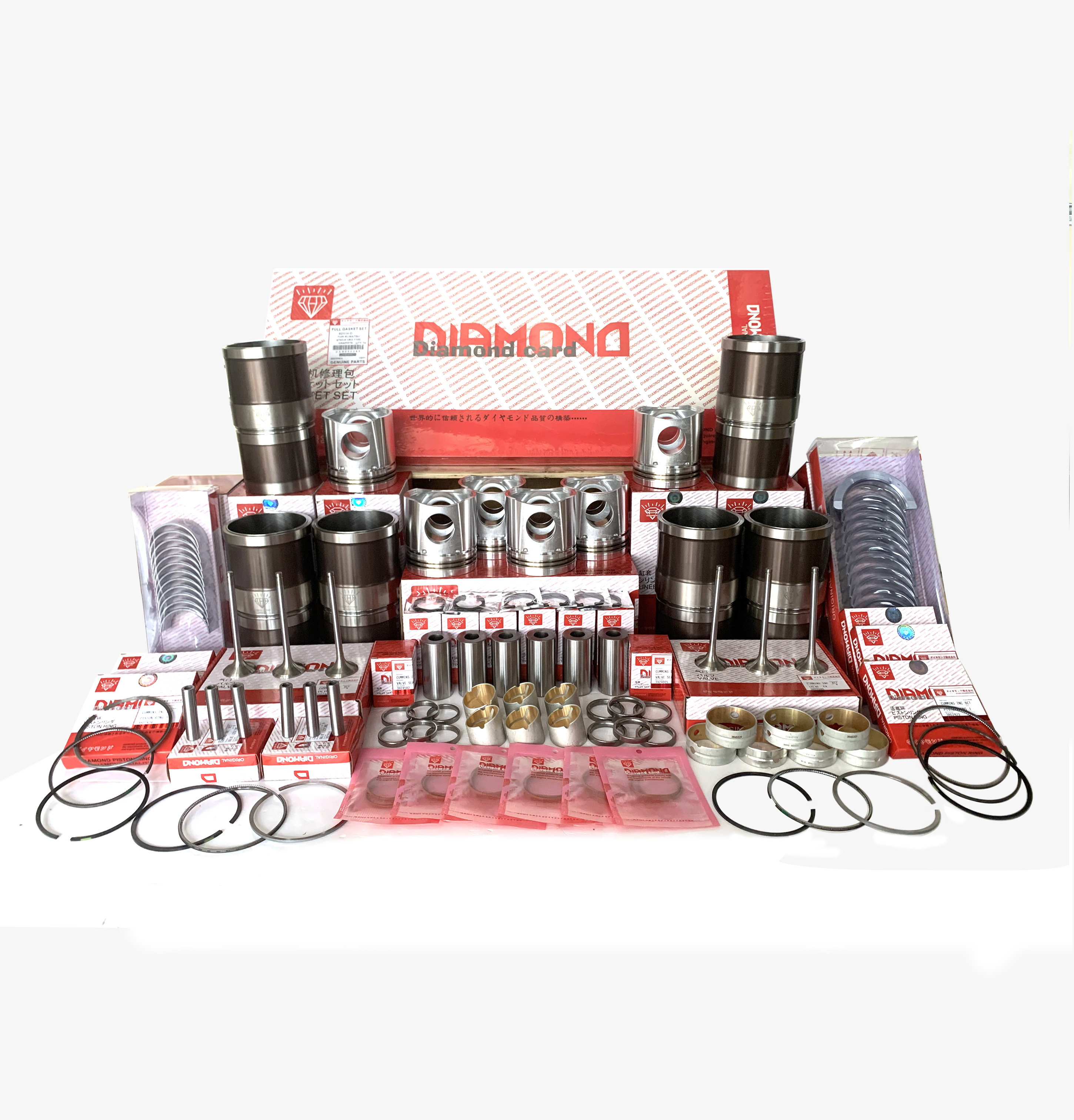 3929161 6CT 6D114 PC360-7 Excavator Engine Parts Full Overhaul Kit