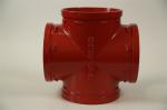 1/2 Inch 4 Way Metal Pipe Connector Corrosion Resistant CNAS