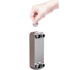 Refrigerant Chiller condenser Water Cooling Evaporator Copper Brazed Plate Heat