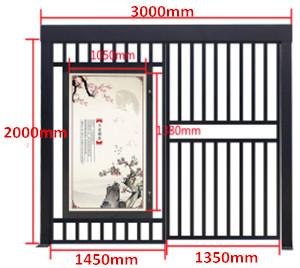 Quality Advertising Pedestrian Entrance Gate Automatic Outdoor For Community wholesale
