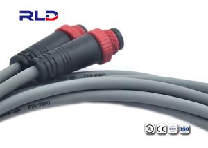 Quality IP68 Outdoor 2 Pin Waterproof Connector Led , Waterproof Male Famale Connector wholesale