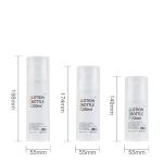 150ML 200ML 250ml Airless Pump Bottles With Custom Private Logo