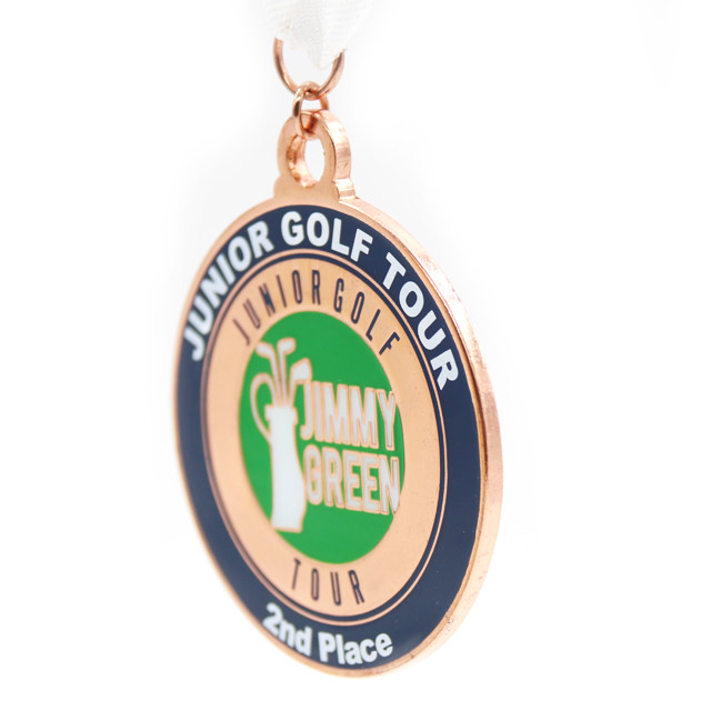 Custom Shape Logo Sport Medal For Wholesales Taekwondo Gold Silver And Bronze Medals