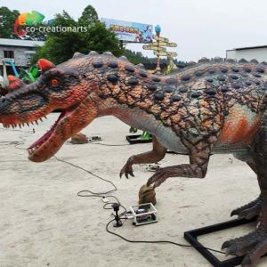 Quality Eyes Blinking Real Life Size Animatronic Dinosaurs Ceratosaurus Model wholesale