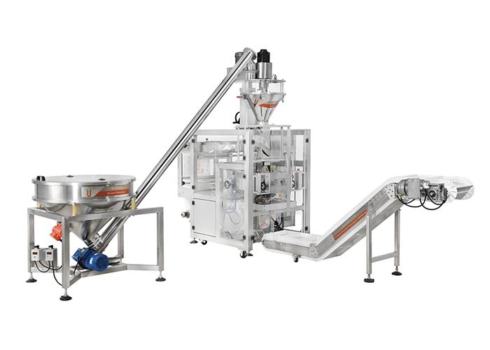 MCU Control Powder Multihead Weigher For Herbal Medicine Tea Seeds