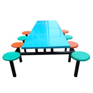 Quality 8 Person Round Stool One Piece Snack Bar Restaurant Dining Table wholesale