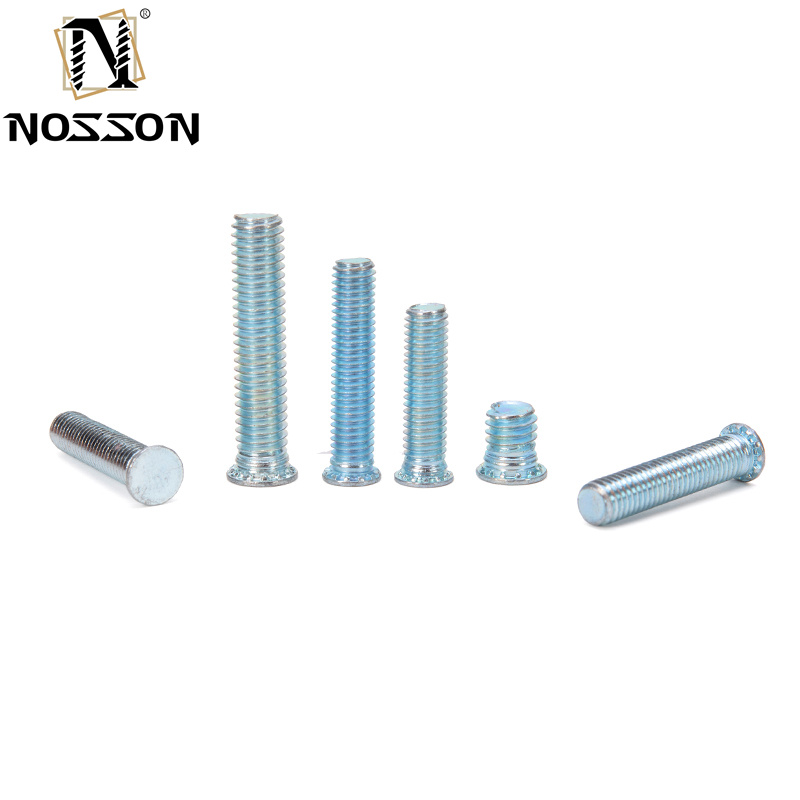 High Polishing Silver Stainless Steel SS304 Forged Blind Hole Weld Bolt for Industrial Applications in DIN Standard