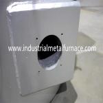 400kg Zamak 5 Crucible Aluminium Die Casting Natural Gas Melting Furnace