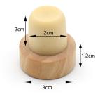 Wine Bottle Stopper Aluminum Cap Synthetic Cork Wooden Synthetic Bar Top Cork
