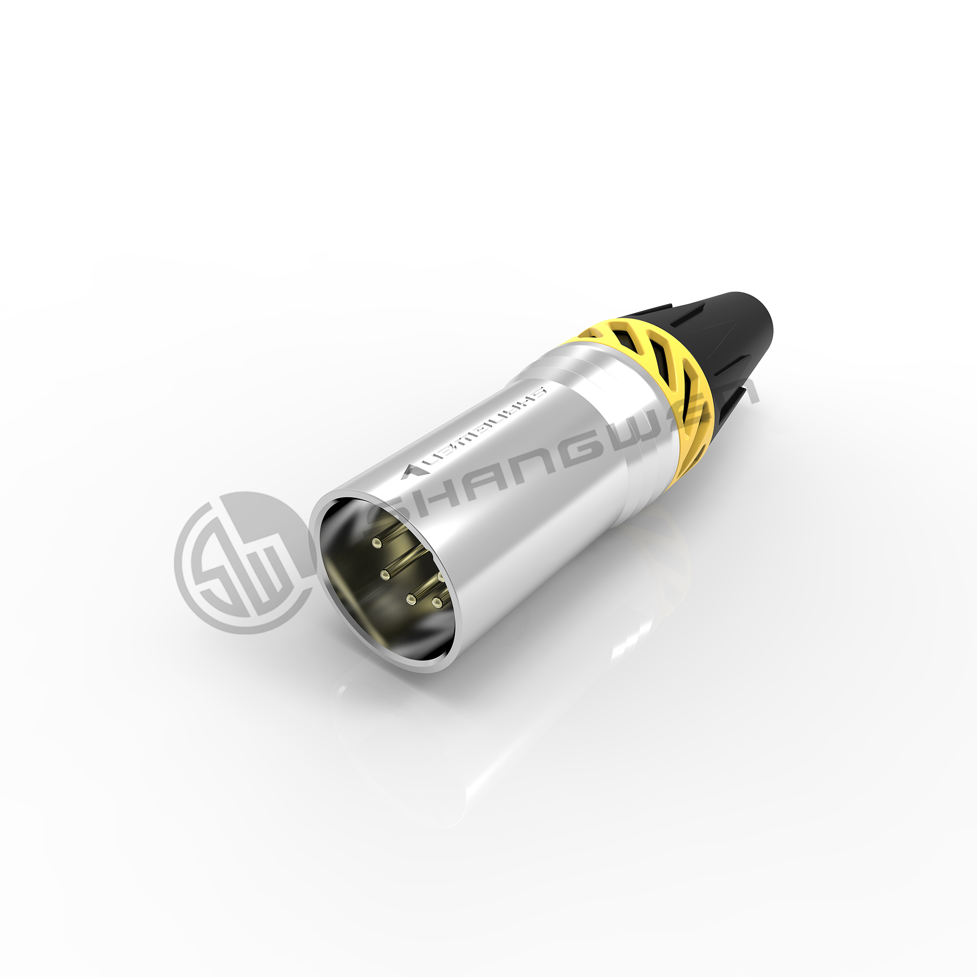 Waterproof 5 Pin XLR Connector IP65 Male Female Socket Connector
