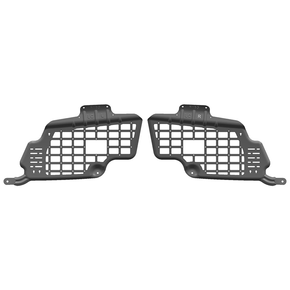 Aluminum-magnesium alloy rear window panel for Prado fj150