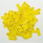 Animal Husbandry Goat Numbered Cattle Ear Tags Blank RFID TPU Material