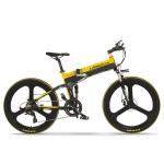 26 Inch Lankeleisi Folding Electric Mountain Bike With 400W 10AH L G Battery