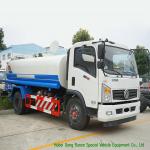 DF Road Wash Water Carrier Truck 8000L With Water Pump Sprinkler For Clean Drink