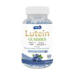 Lutein DHA Healthy Blueberry Gummies 60 Pieces Gummy Candy With Low Fiber