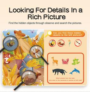 Quality Enrich Skills Hide And Seek Picture Book enlightenment for children wholesale