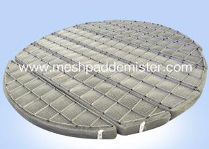 Quality Stainless Steel Mesh Pad Demister Ss304/316/316l Customizable wholesale