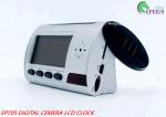 8 Hour Recording Wifi Spy Camera Clock 720P For Baby - Sitting Control /