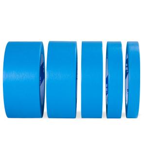 Quality Blue Crepe Paper Washi Masking Tape 15mm Jumbo Roll For Painter Automotive wholesale