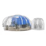 Simple Installation Hotel Dome Tent