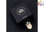 OEM ODM Family Name Pendant Mens Engraved Necklace