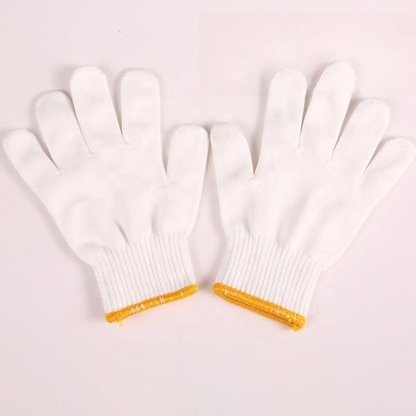 Protective and Comfortable Labor Protection Knitted Cotton Hand Work Gloves for